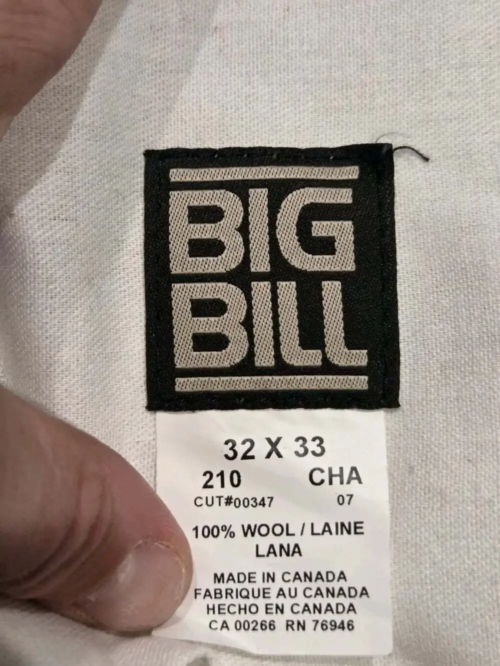 Big Bill premium vintage